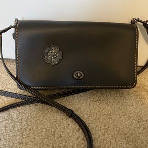 Coach Crossbody with Flower Patch